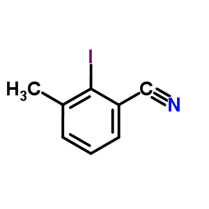 2-碘-3-甲基苯甲腈结构式_52107-70-7结构式