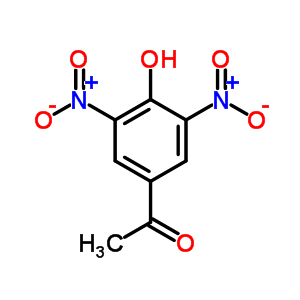 1-(4-羟基-3,5-二硝基苯基)乙酮结构式_52129-61-0结构式
