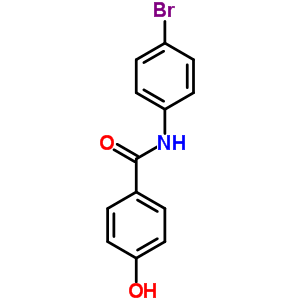 n-(4-溴苯基)-4-羟基-苯甲酰胺结构式_52189-56-7结构式