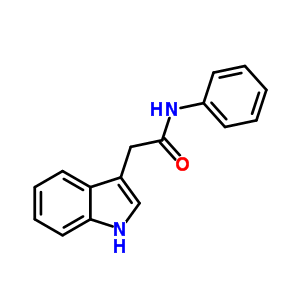 N-phenyl-1h-indole-3-acetamideStructure,52190-18-8Structure N-phenyl-1h-indole-3-acetamide Structure,52190-18-8Structure
