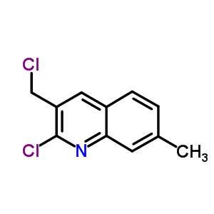 2-氯-3-(氯甲基)-7-甲基喹啉结构式_521915-96-8结构式