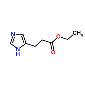 3-(1H-咪唑-4-基)-丙酸乙酯结构式_52237-38-4结构式