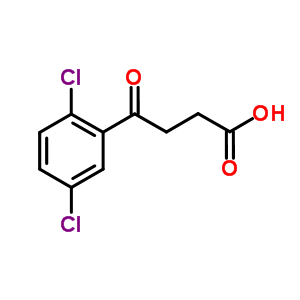 4-(2,5-二氯苯基)-4-氧代丁酸结构式_52240-14-9结构式