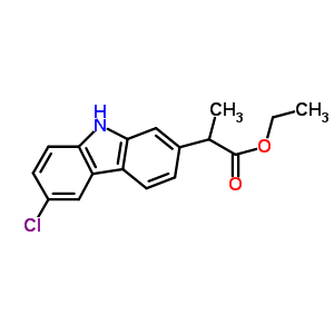 卡洛芬乙酯结构式_52262-89-2结构式
