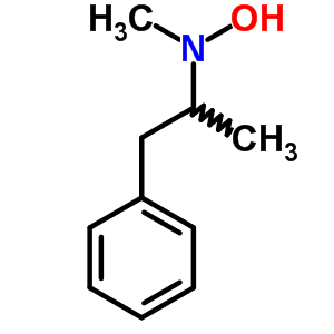 N-羟基甲基苯丙胺结构式_52271-36-0结构式