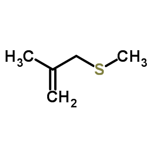 3-(甲基硫代)-2-甲基丙烯结构式_52326-10-0结构式
