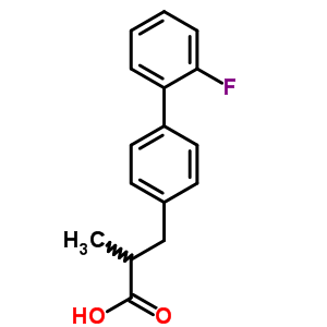 2-氟-β-甲基联苯-4-丙酸结构式_52449-66-8结构式