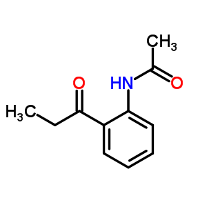 N-(2-丙酰基苯基)乙酰胺结构式_52457-99-5结构式