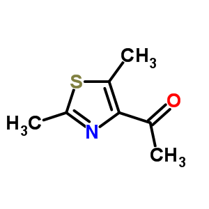 1-(2,5-二甲基-1,3-噻唑-4-基)乙酮结构式_52517-49-4结构式