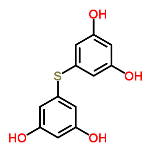 二间羟基苯基硫醚结构式_52578-56-0结构式