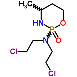4-甲基环磷酰胺结构式_52663-82-8结构式