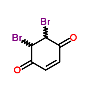 5,6-二溴-2-环己烯-1,4-二酮结构式_5273-61-0结构式