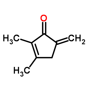 2,3-二甲基-5-亚甲基-2-环戊烯-1-酮结构式_52775-77-6结构式