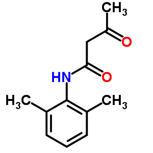 N-(2,6-二甲基苯基)-3-氧代丁酰胺结构式_52793-02-9结构式