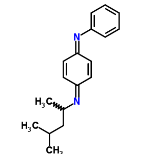 N-4-(1,3-二甲基丁基)亚氨基-2,5-环己二烯-1-苯胺结构式_52870-46-9结构式