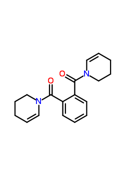 1,1-(1,2-亚苯基二羰基)双(1,2,3,4-四氢吡啶)结构式_52881-76-2结构式