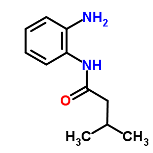 N-(2-氨基苯基)-3-甲基丁酰胺结构式_52905-00-7结构式