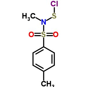 N-甲基-n-(氯硫代)-对甲苯磺酰胺结构式_52913-45-8结构式