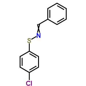 4-氯-n-(苯基亚甲基)-苯磺酰胺结构式_53075-86-8结构式