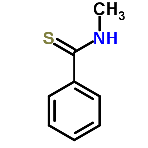 n-甲基-苯硫代甲酰胺结构式_5310-14-5结构式