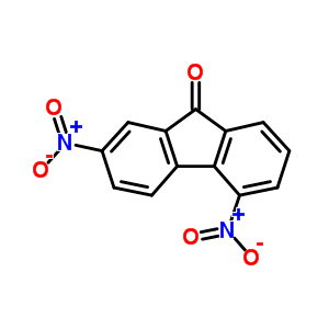 2,5-二硝基-9h-芴-9-酮结构式_53197-58-3结构式