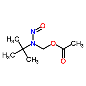 叔丁基乙酰氧基甲基硝基胺结构式_53198-38-2结构式