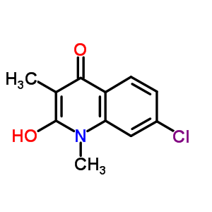 7-氯-1,3-二甲基-4-羟基喹啉-2(1h)-酮结构式_53207-42-4结构式