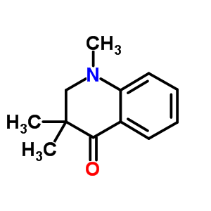 2,3-二氢-1,3,3-三甲基喹啉-4(1h)-酮结构式_53207-52-6结构式