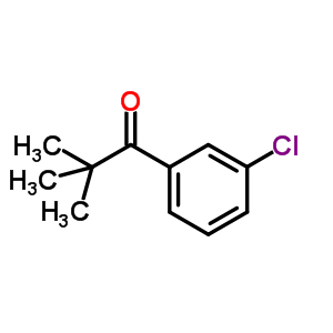3-氯-2,2-二甲基苯丙酮结构式_53226-55-4结构式