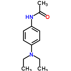 4-二乙基氨基乙酰苯胺结构式_5326-57-8结构式