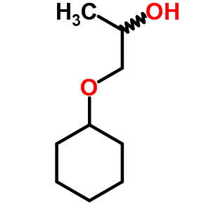 1-环己氧基-2-丙醇结构式_5334-13-4结构式