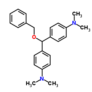 4,4-苄氧基亚甲基双(N,N-二甲基苯胺)结构式_53370-57-3结构式
