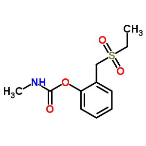 乙硫苯威砜结构式_53380-23-7结构式