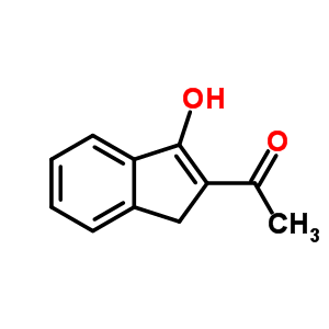 2,3-Dihydro-2-(1-hydroxyethylidene)-1h-inden-1-oneStructure,53394-96-0Structure 2,3-Dihydro-2-(1-hydroxyethylidene)-1h-inden-1-one Structure,53394-96-0Structure
