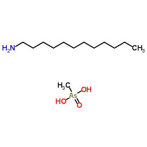 Dodecylammonium methanearsonateStructure,53404-47-0Structure Dodecylammonium methanearsonate Structure,53404-47-0Structure