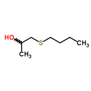 1-(丁基硫代)-2-丙醇结构式_53408-89-2结构式