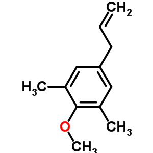 3-(3,5-二甲基-4-甲氧基苯基)-1-丙烯结构式_53483-16-2结构式