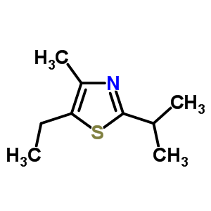 5-乙基-4-甲基-2-(1-甲基乙基)-噻唑结构式_53498-31-0结构式