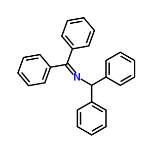 n-(二苯基亚甲基)-a-苯基-苯甲胺结构式_5350-59-4结构式