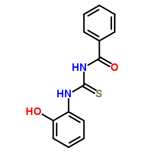 1-苯甲酰基-3-(2-羟基苯基)硫代脲结构式_53514-41-3结构式