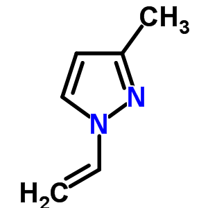 3-甲基-1-乙烯基吡唑结构式_53551-92-1结构式