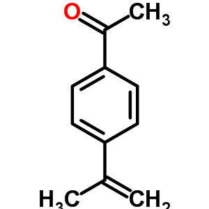 对异丙烯基苯乙酮结构式_5359-04-6结构式