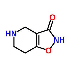 4,5,6,7-四氢异噁唑并[4,5-c]吡啶-3(2H)-酮结构式_53602-00-9结构式