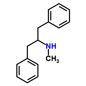 N-甲基-1,3-二苯基-丙烷-2-胺结构式_53660-20-1结构式