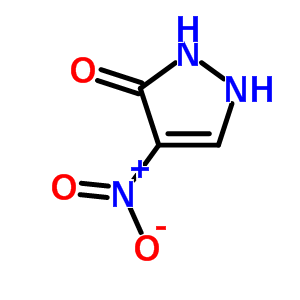 (9ci)-1,2-二氢-4-硝基-3H-吡唑-3-酮结构式_53666-92-5结构式