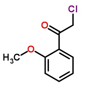 (9ci)-2-氯-1-(2-甲氧基苯基)-乙酮结构式_53688-19-0结构式