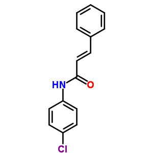 N-(4-氯苯基)-3-苯基丙烯酰胺结构式_53691-91-1结构式