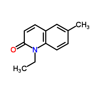 1-乙基-6-甲基-2(1h)-喹啉酮结构式_53761-45-8结构式