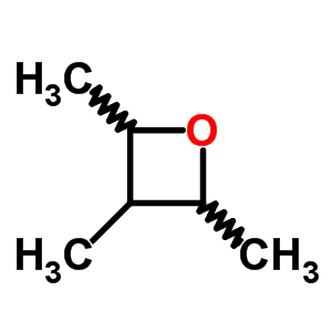 2β,3β,4α-trimethyloxetane Structure
