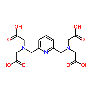2,6-双(氨基甲基)吡啶四乙酸酯结构式_53793-56-9结构式